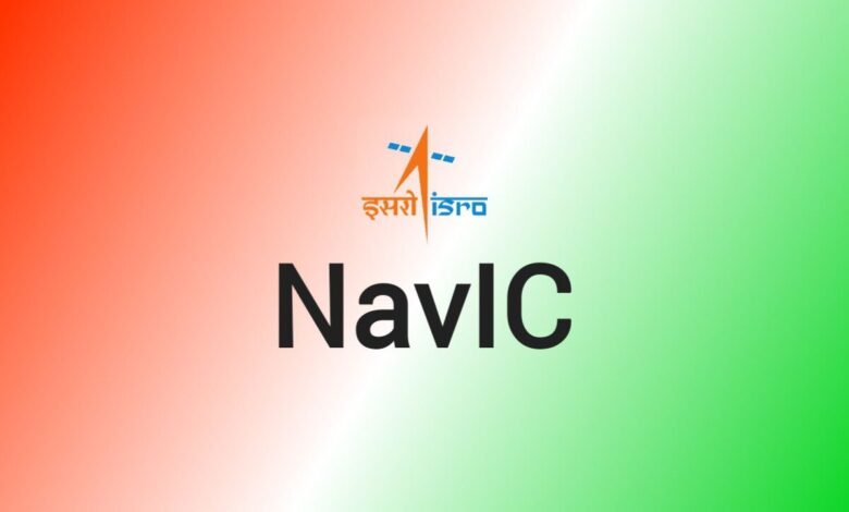 ISRO and NavIC logo